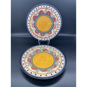 Pier 1 Alexandria Set of 2 Salad Plates Earthenwear 9"